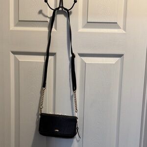 Juicy Couture Black Crossbody Bag with Gold Chain